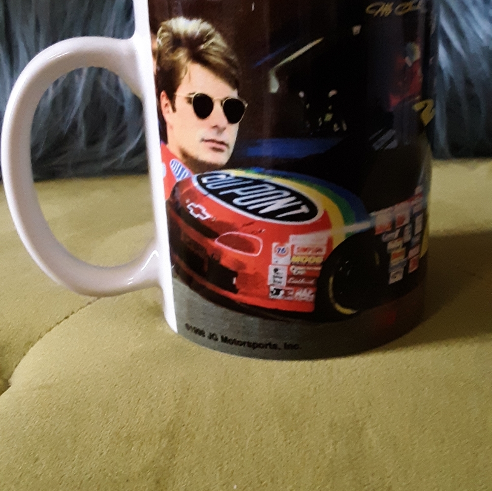 1998 JEFF GORDON VINTAGE NASCAR MUG - Picture 3 of 4